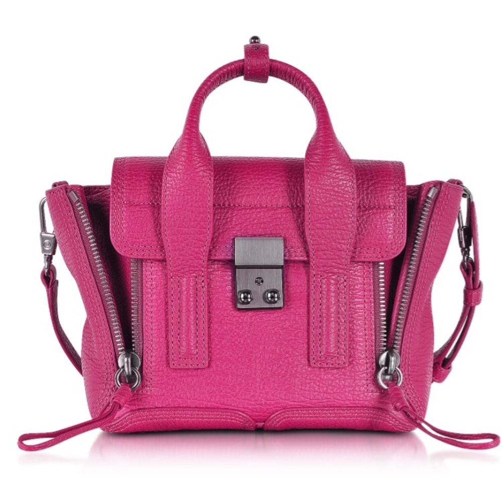 Philip Lim Mini Pashli Satchel Bag in Fuschia Pink